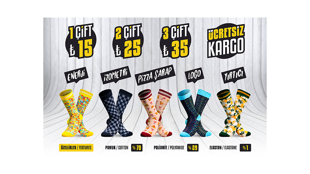 OKSocks — proje uygulaması 3