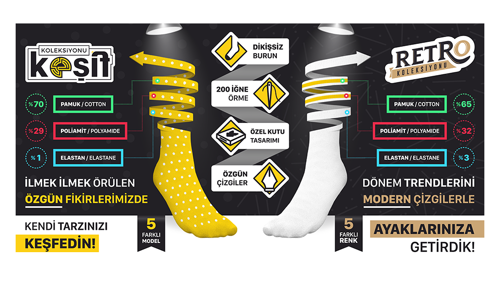 OKSocks — proje uygulaması 4